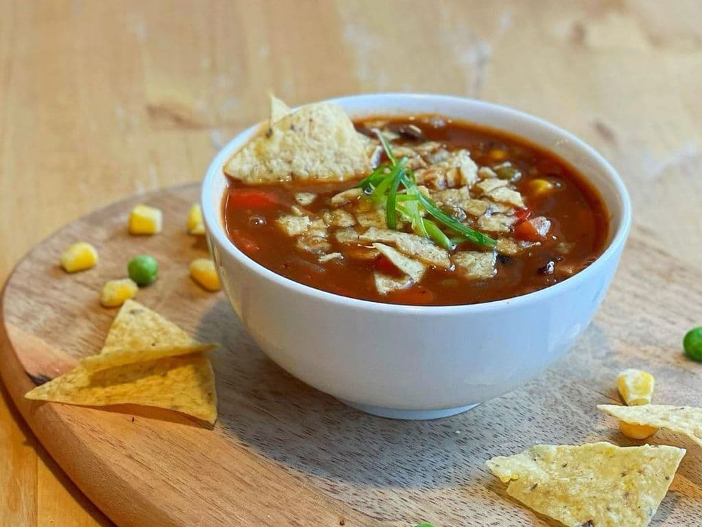 Black Bean Tortilla Soup
