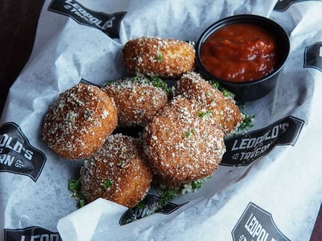 Fried Mac + Cheese Bites