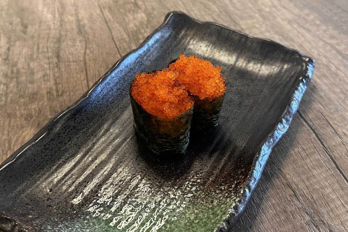 Tobiko (Flying Fish Roe) Nigiri