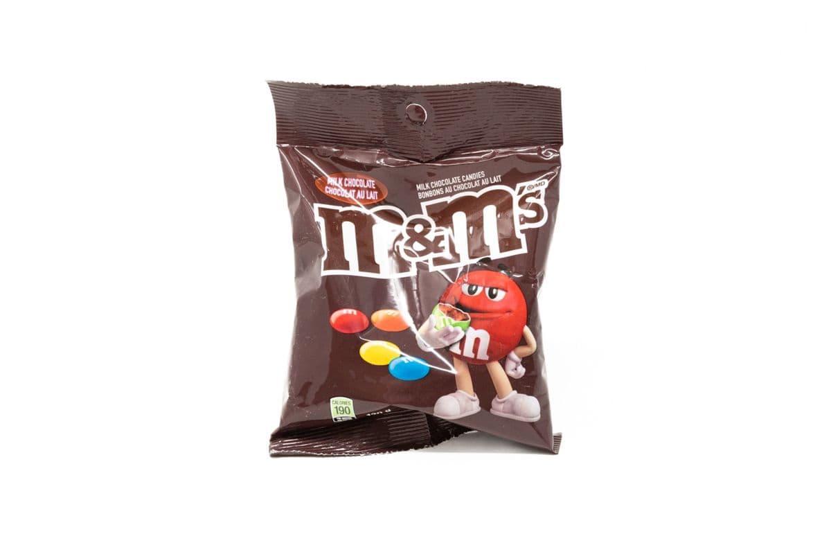 M&M chocolat au lait 120g