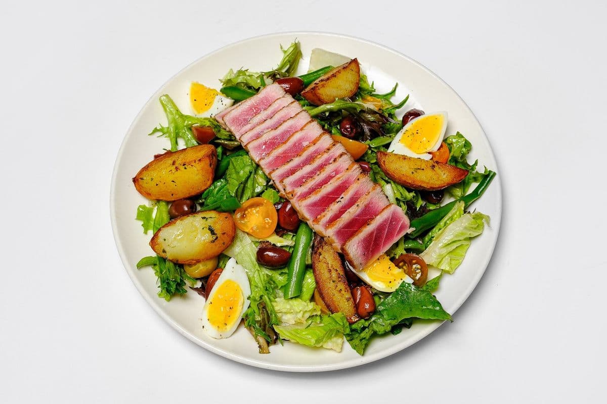 Seared Tuna Nicoise Salad (GA)