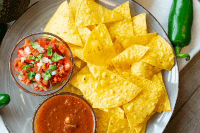 Chips and Homemade Salsa
