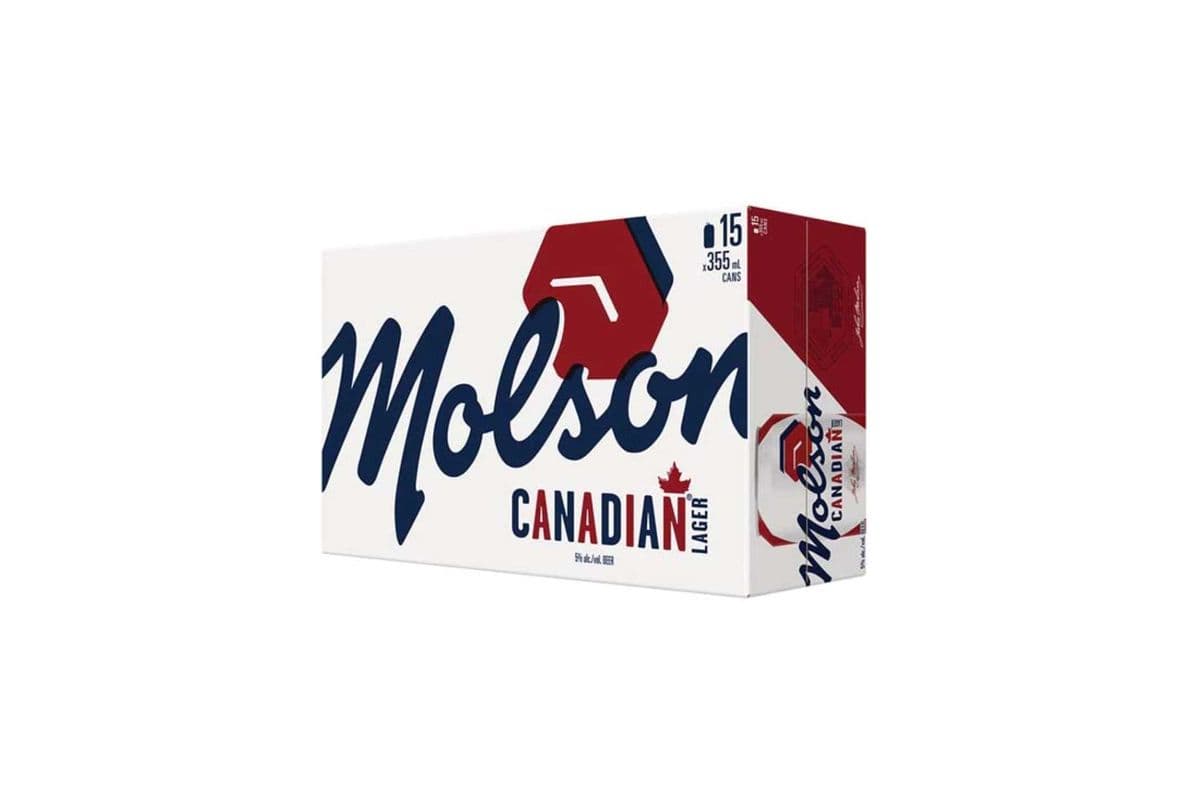 Molson Canadian (15 Pack) (15 x 355 ml Cans)