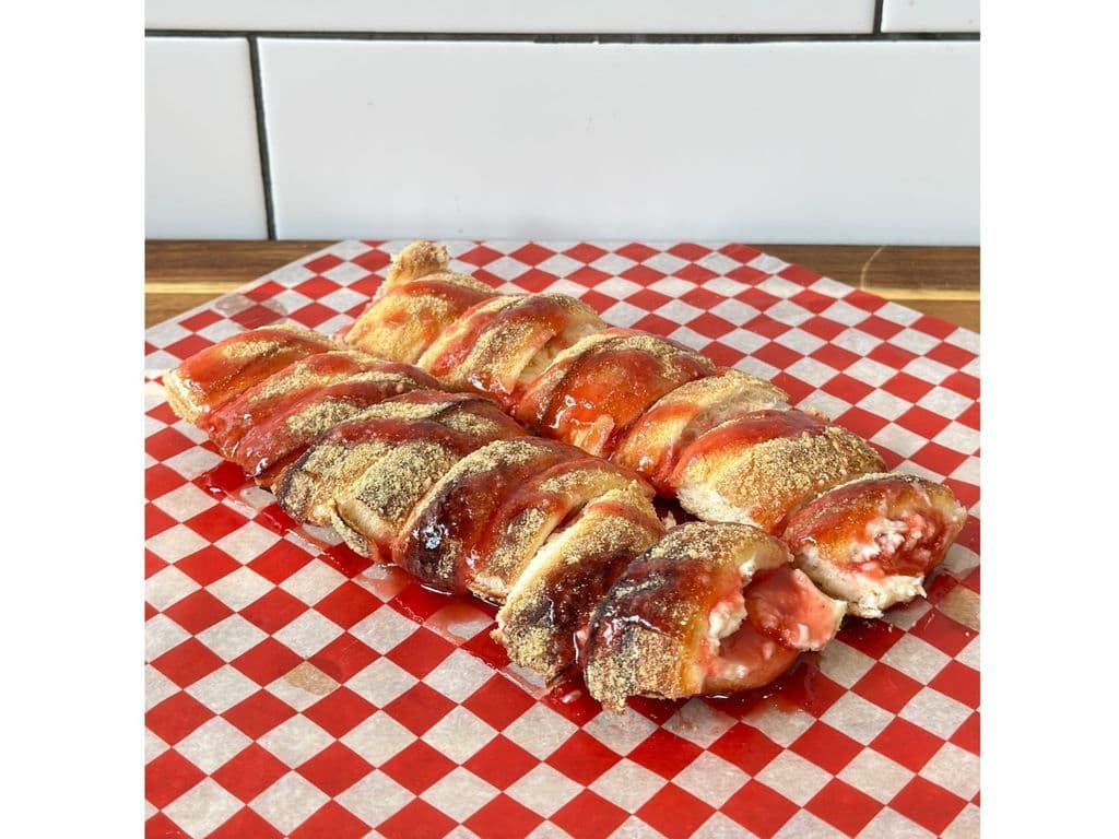 Strawberry Cheesecake Chimbits
