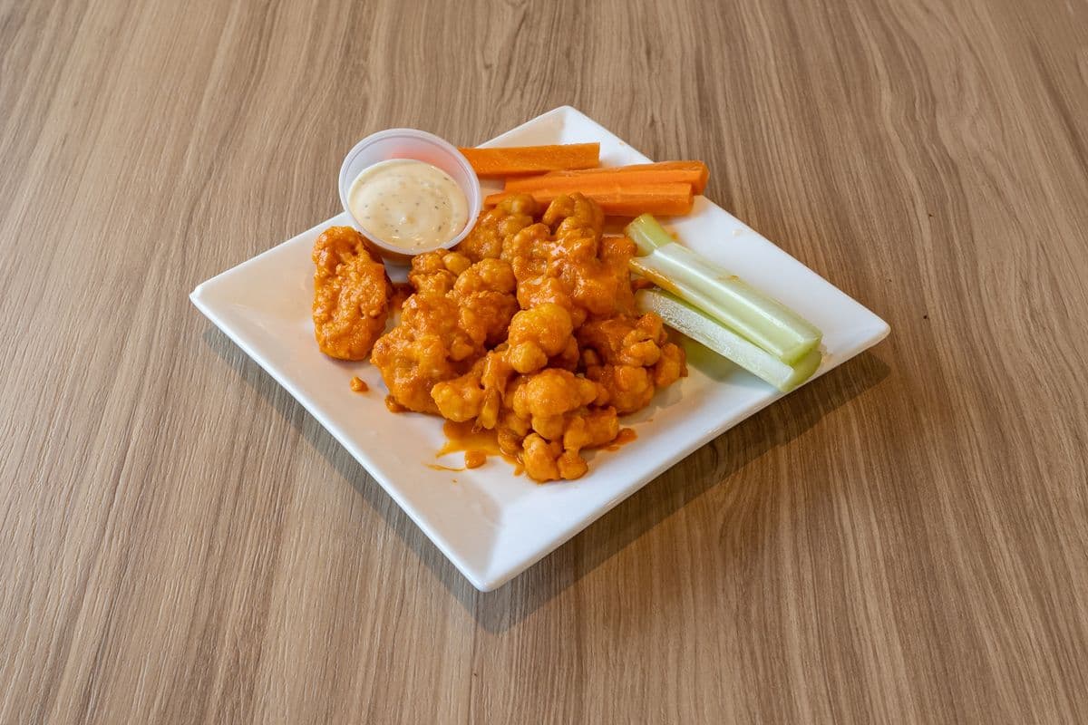 Deep-Fried Buffalo Cauliflower Bites