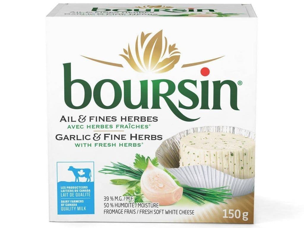 BOURSIN GARLIC CHEESE 150G