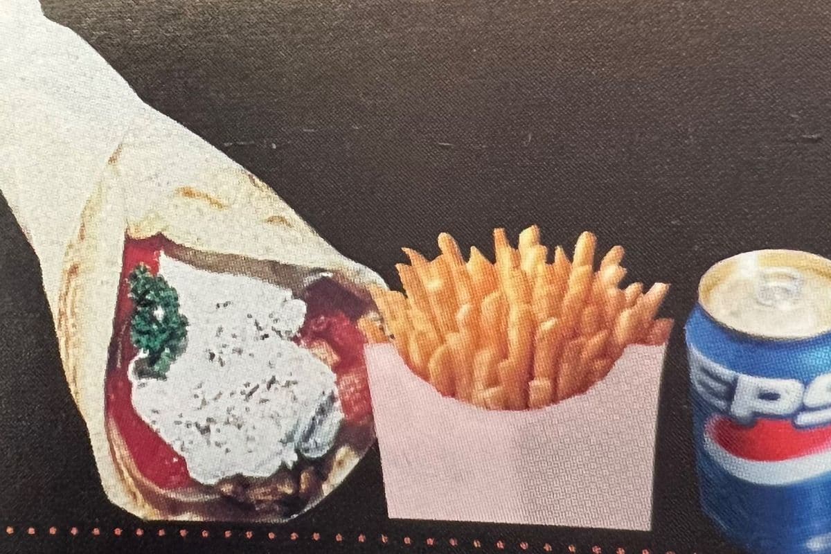 Trio cheeseburger