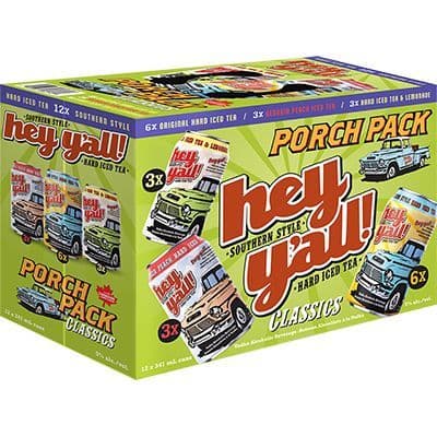 Hey Y'all Porch Pack, 12 x 341 ml