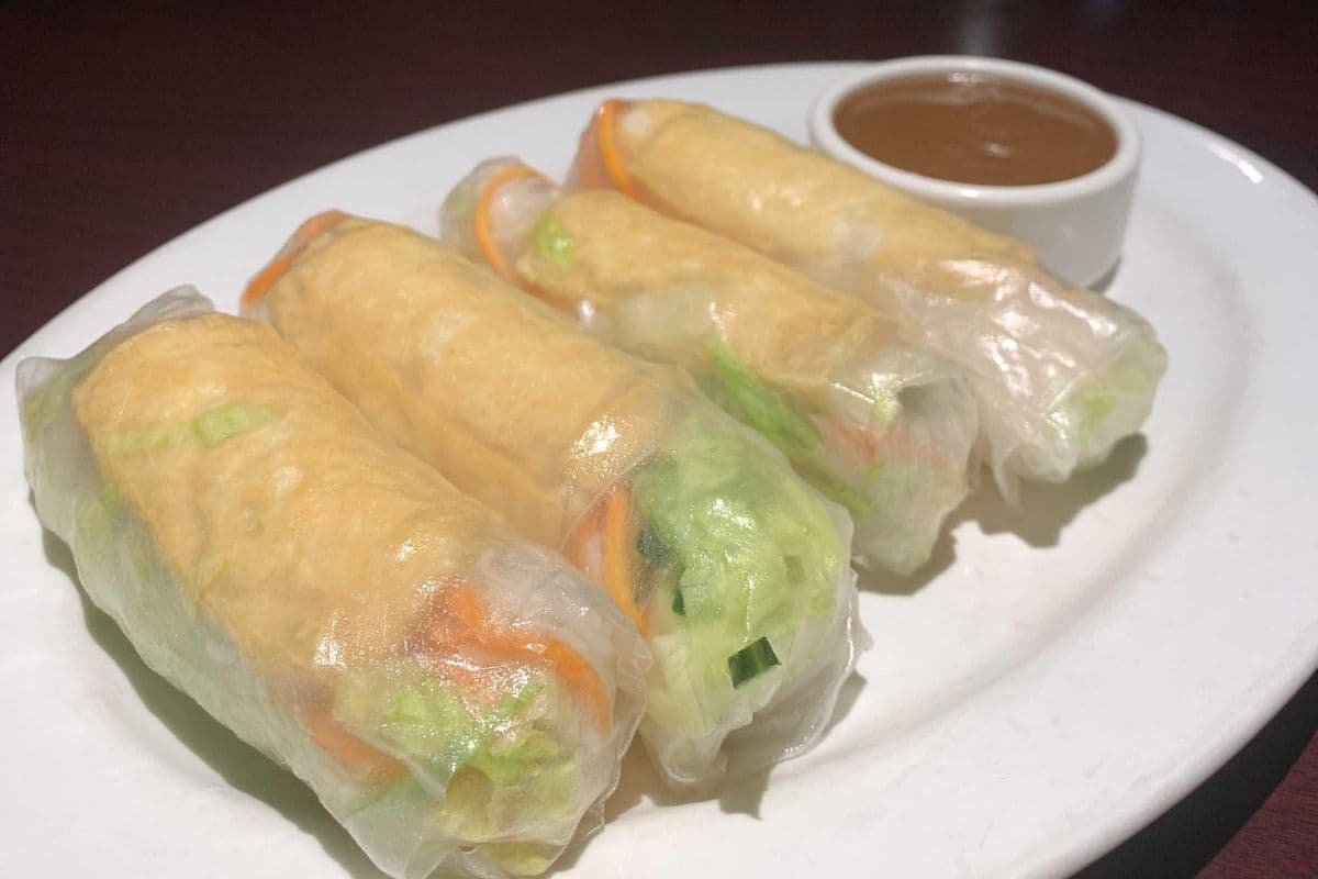 2. Vegetable Summer Rolls