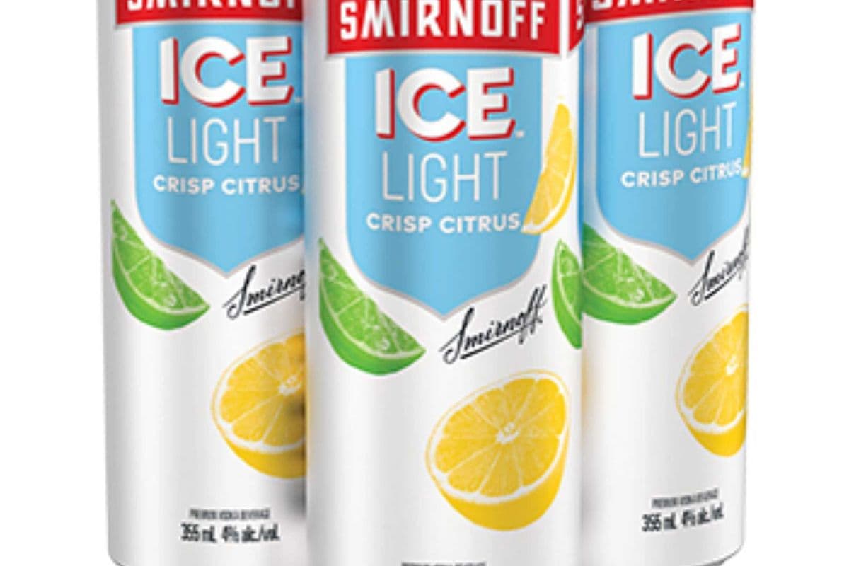 SMIRNOFF ICE LIGHT ORIGINAL (4 PACK) (4 x 355ML CAN)