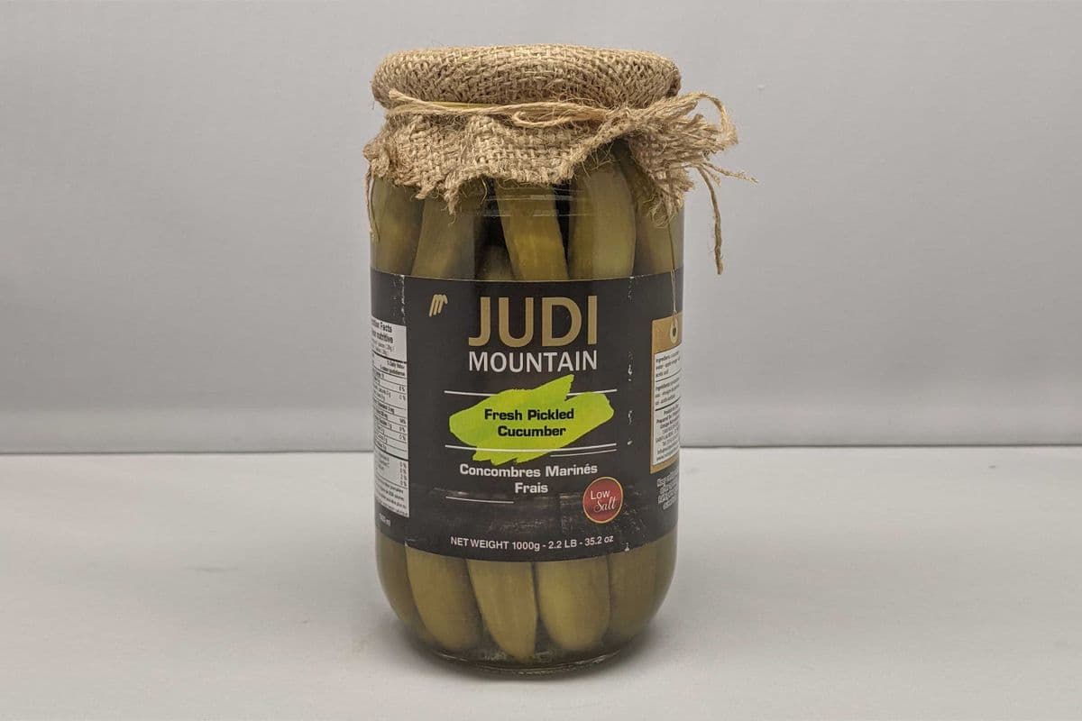Judi Mountain Fresh Pickled Cucumber, 1000 Grams (1kg)