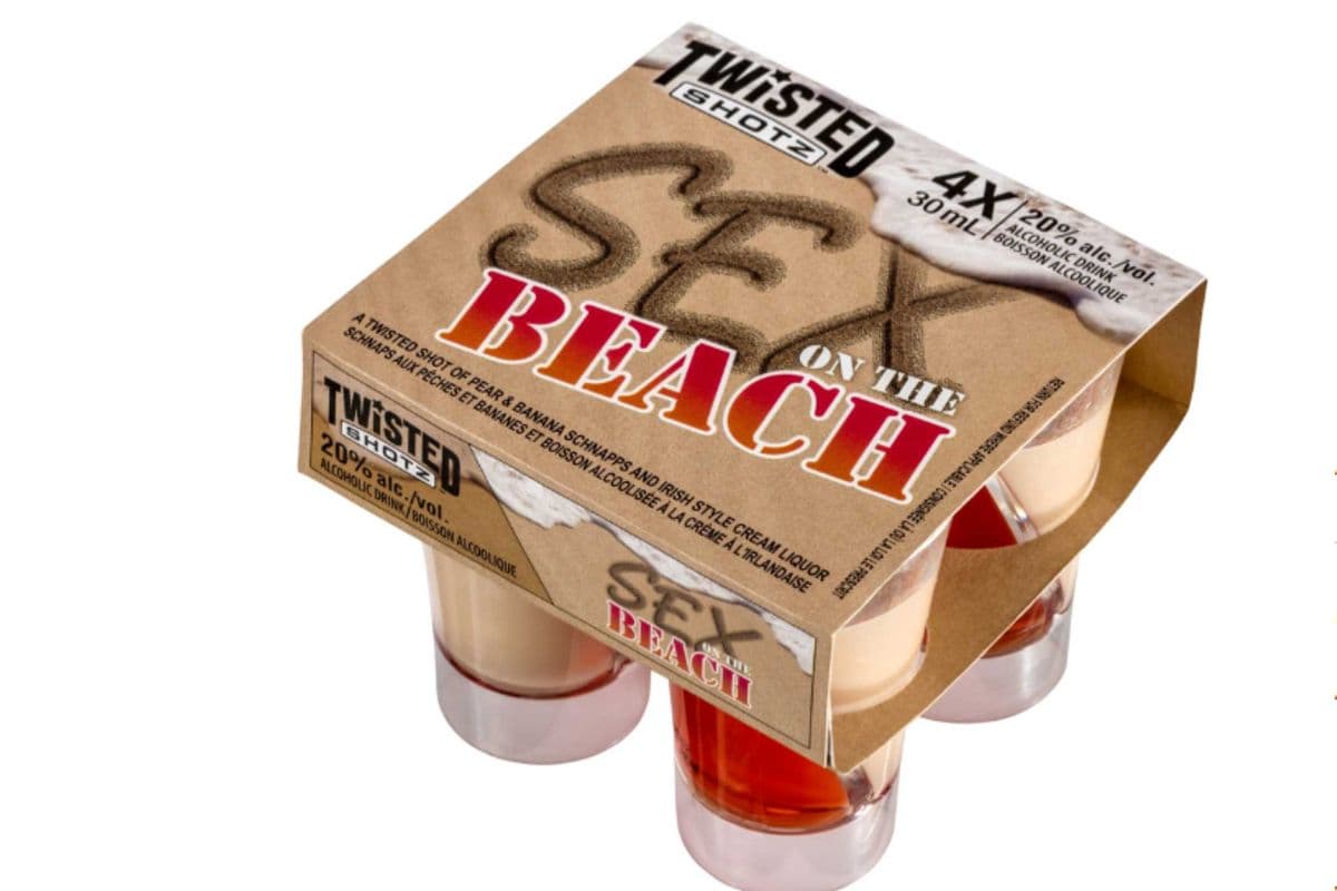 SEX ON THE BEACH ( TWISTED SHOTZ ) (4 x 30ML)
