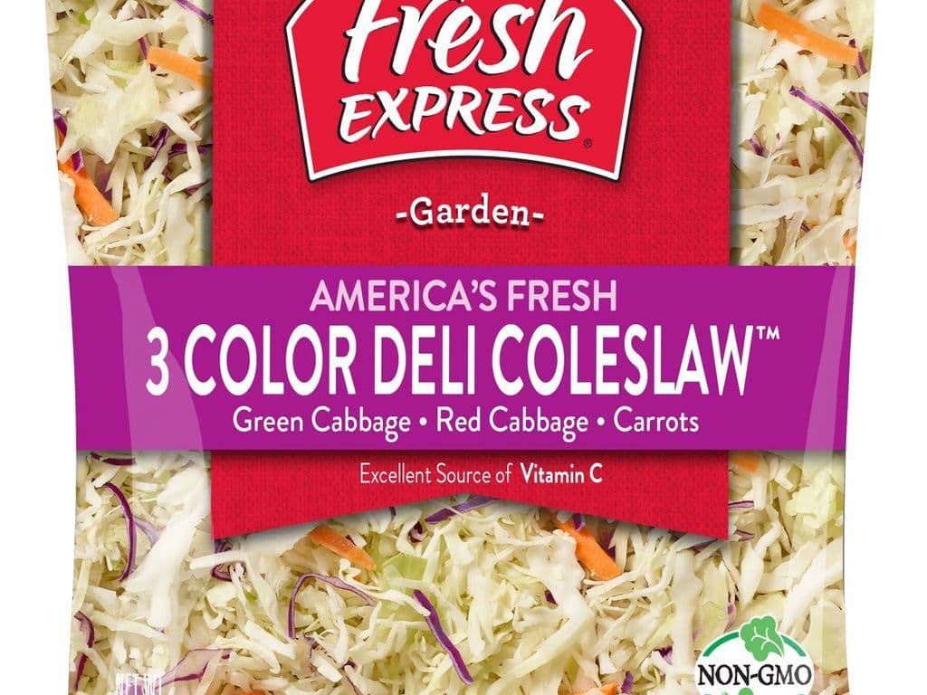 FRESH EXPRESS GARDEN COLESLAW  3-COLOR 14 OZ