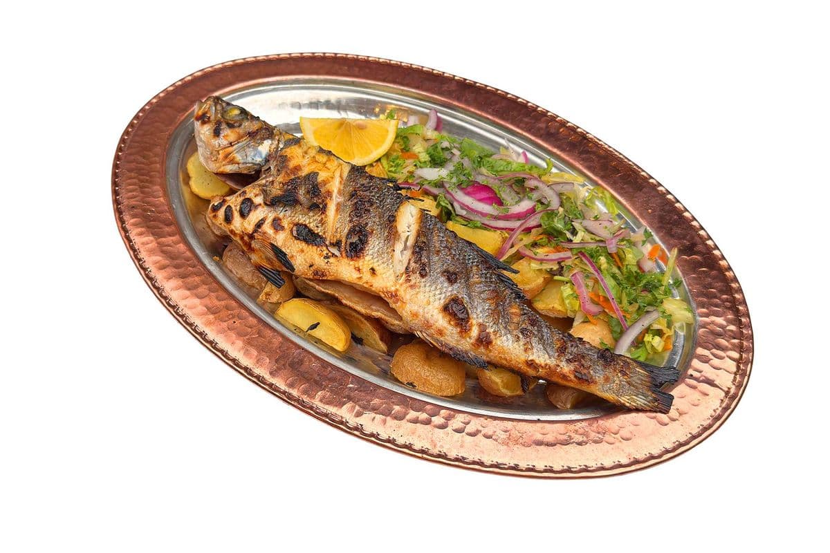 Grilled Whole Seabass