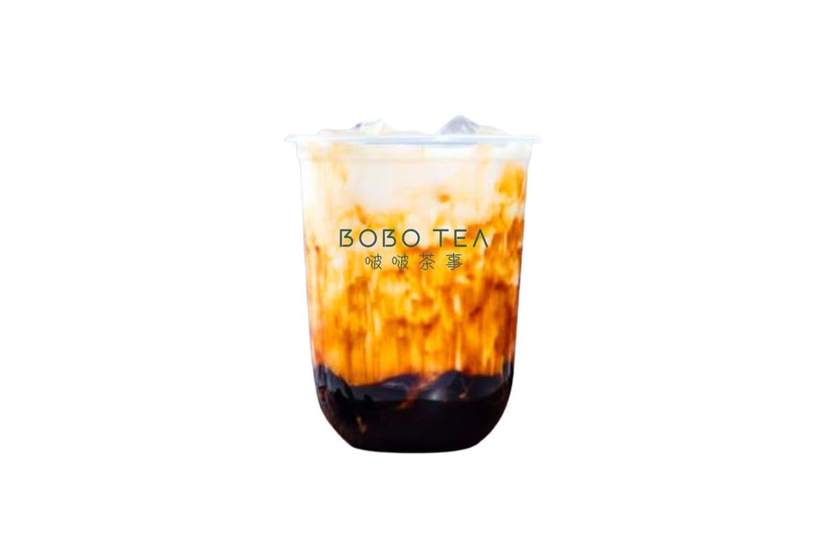 Brown Sugar BoBo Latte 黑糖啵啵鲜奶 (488ml)
