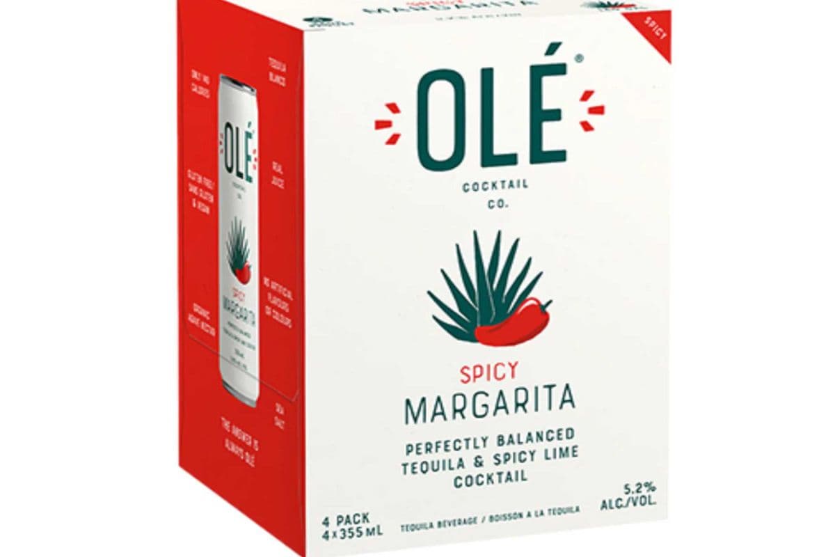 OLE SPICY MARGARITA 4*355ML (1 x 355ML)