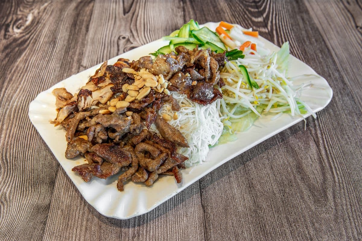 515. BBQ Chicken, BBQ Pork, and BBQ Beef - Ga Nuong, Thit Nuong, Bo Nuong