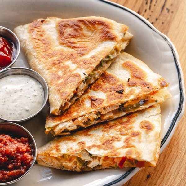 JALAPEÑO CHICKEN QUESADILLA