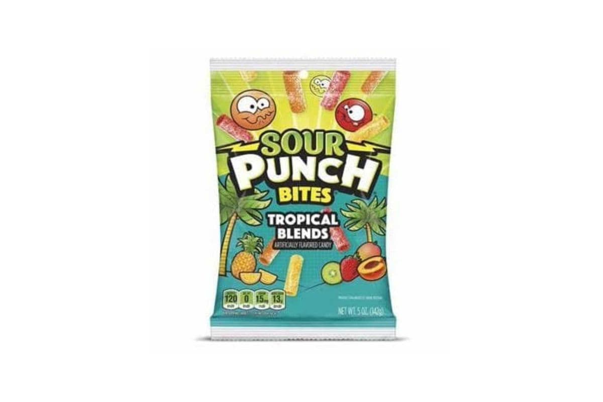 Sour Punch Bites Tropical Blends 142g