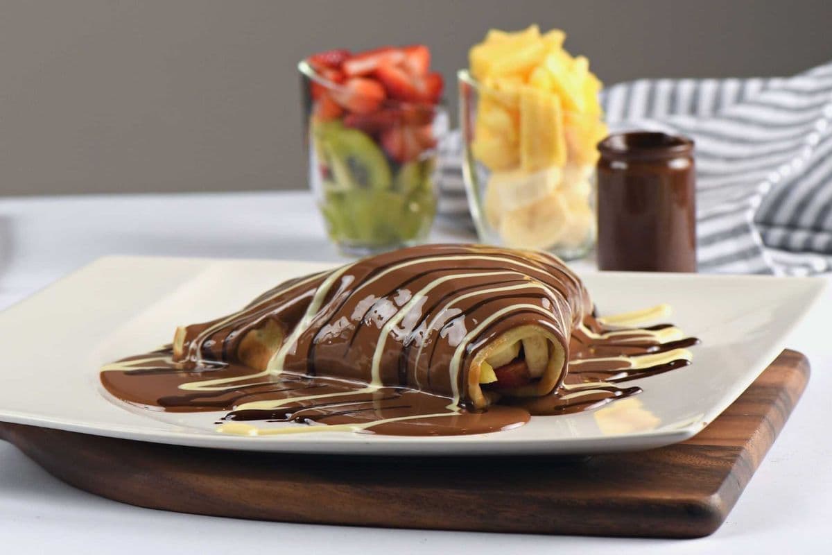Melt n Dip Crepe