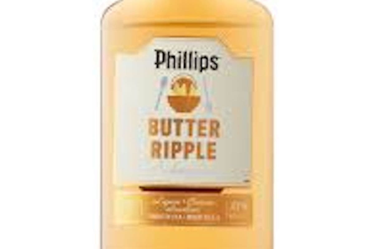 Phillips Butter Ripple Schnapps Caramel Liqueur (1 x 375 ml)
