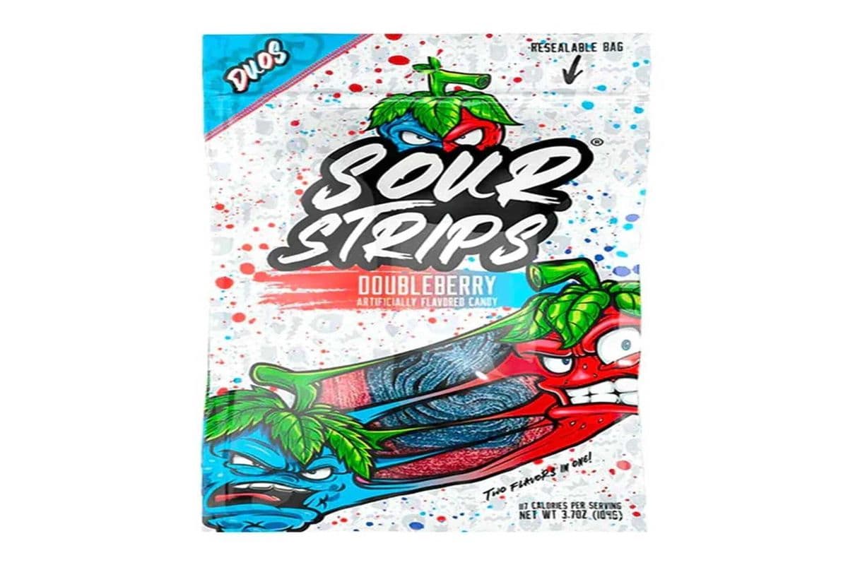 Sour Strips Doubleberry (96g) (96g)