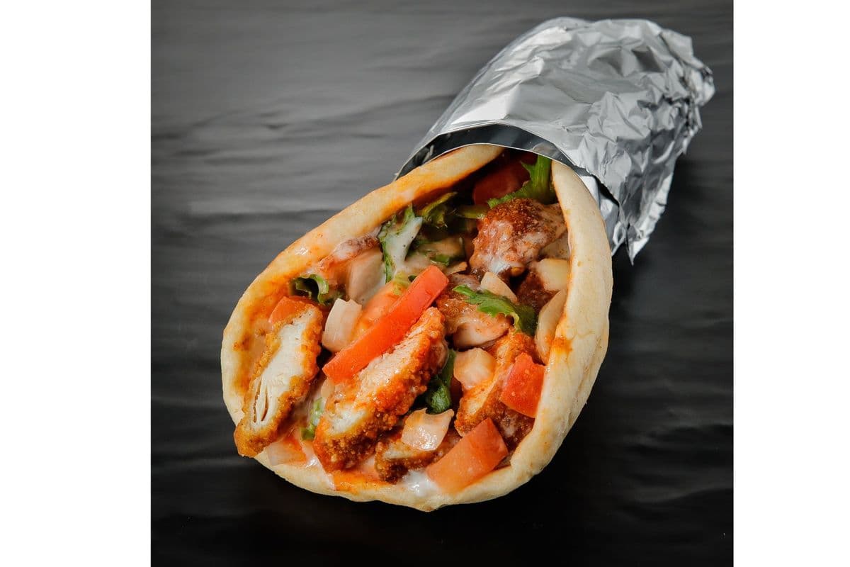 Spicy Chicken Pita (Halal)