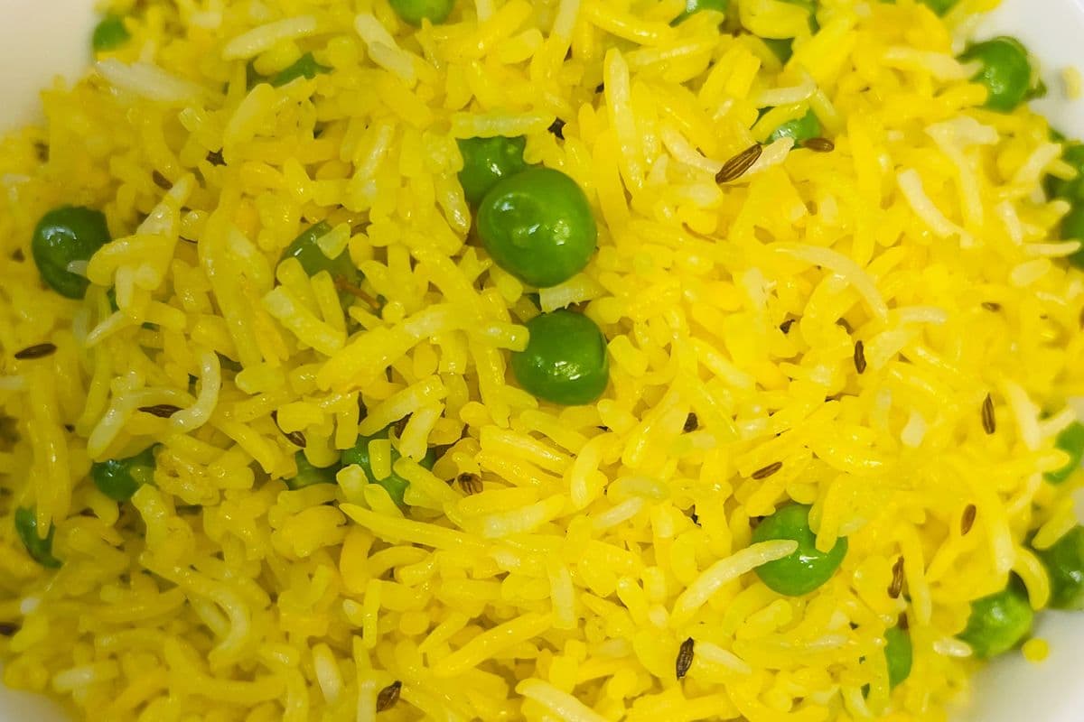 Jeera Peas Pulao