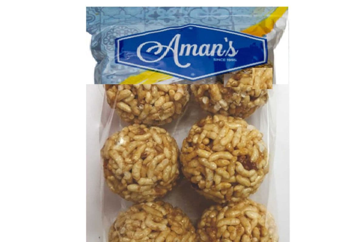 Aman Kurmura (Puffed Rice) Laddu (100g)