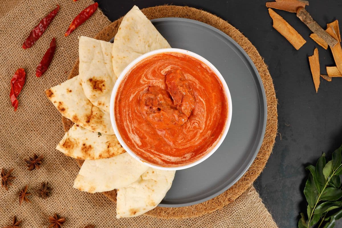 Soft Nan & Butter Chicken
