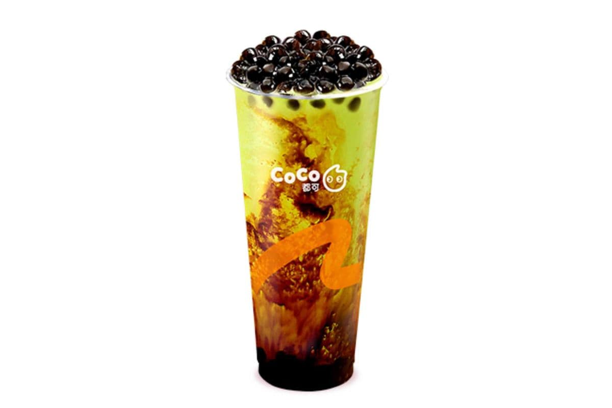 Brown Sugar Matcha Milk Tea