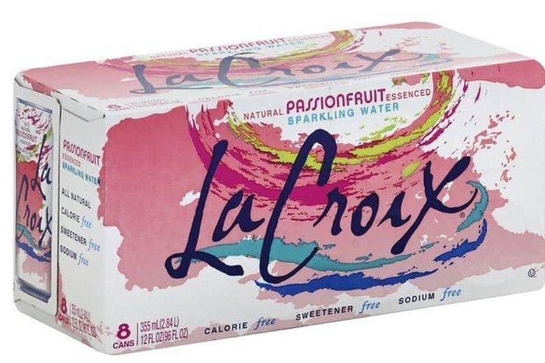 LA CROIX SPARKLING WATER PASSIONFRUIT 8X355ML