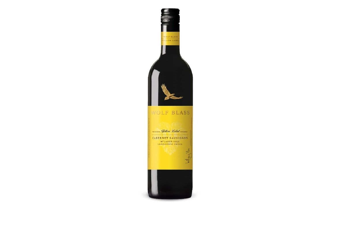 Wolf Blass Yellow Cabernet Sauvignon - Australia (1 x 750 ml)