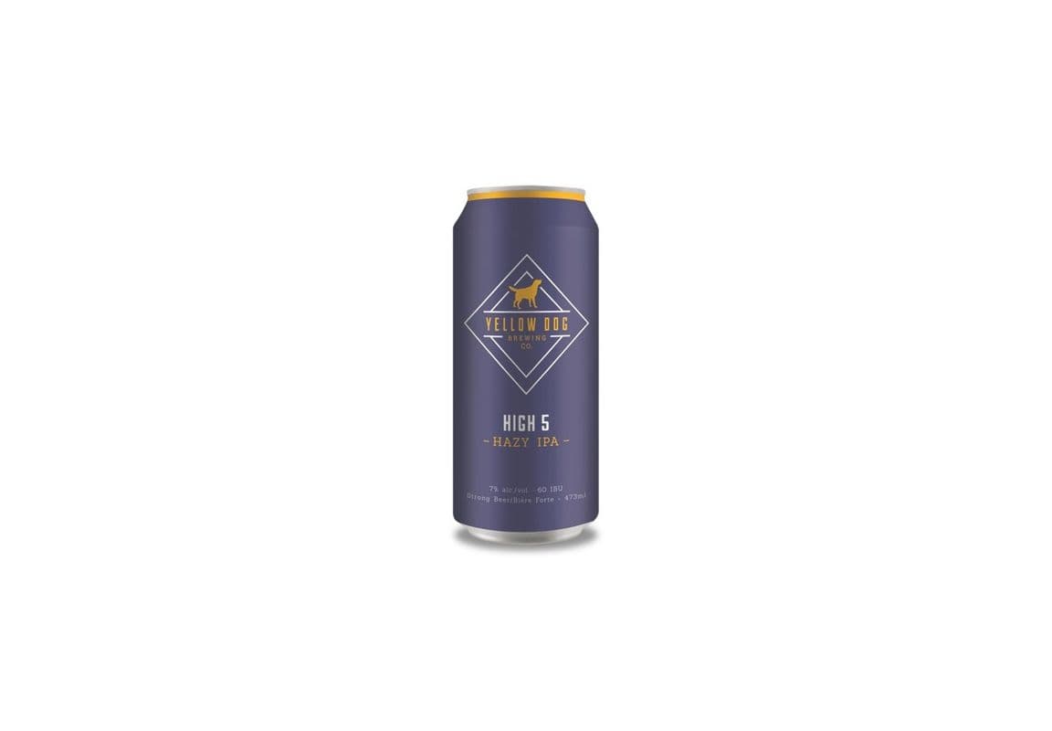 Yellow Dog - High 5 Hazy IPA (1 x 473 ml)