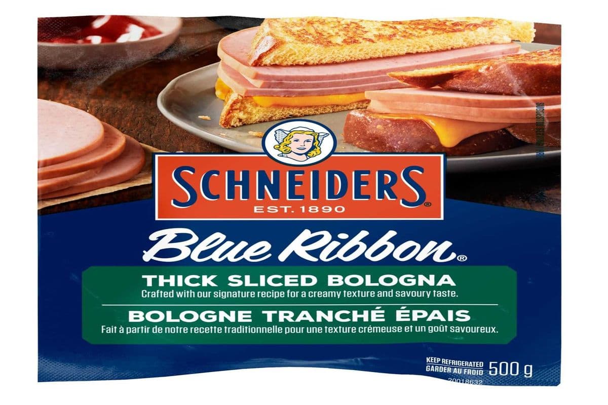 Schneiders-Blue Ribbon Thick Sliced Bologna (500 g)