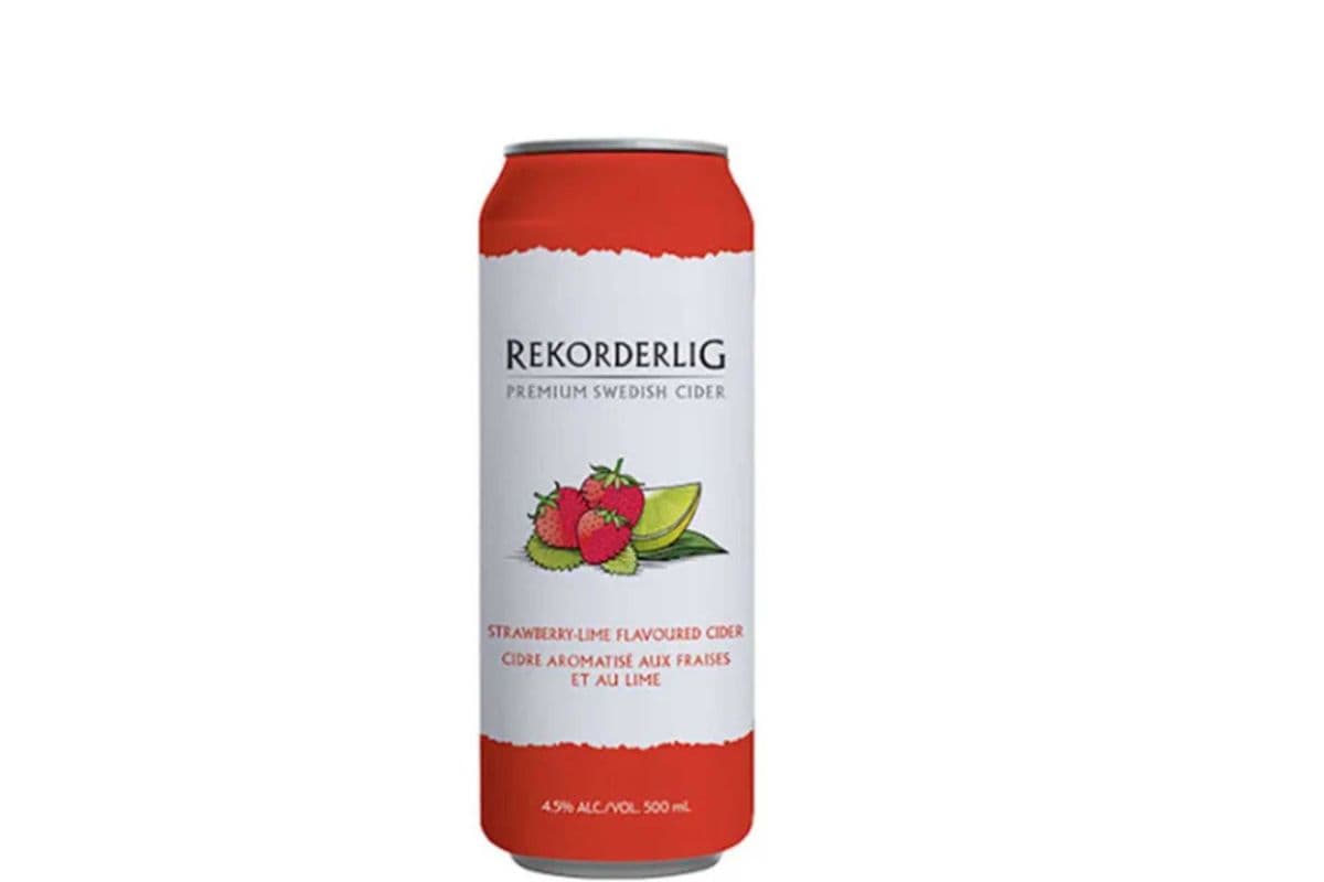 Rekorderlig Strawberry Lime Cider (1 x 500ml Tall Can)