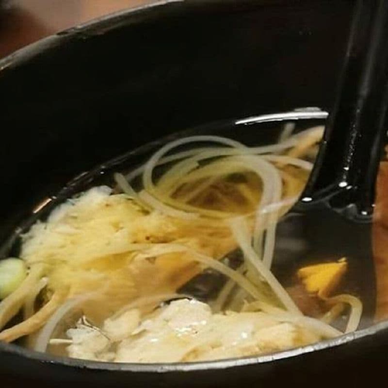 Soupe vermicelle au poulet