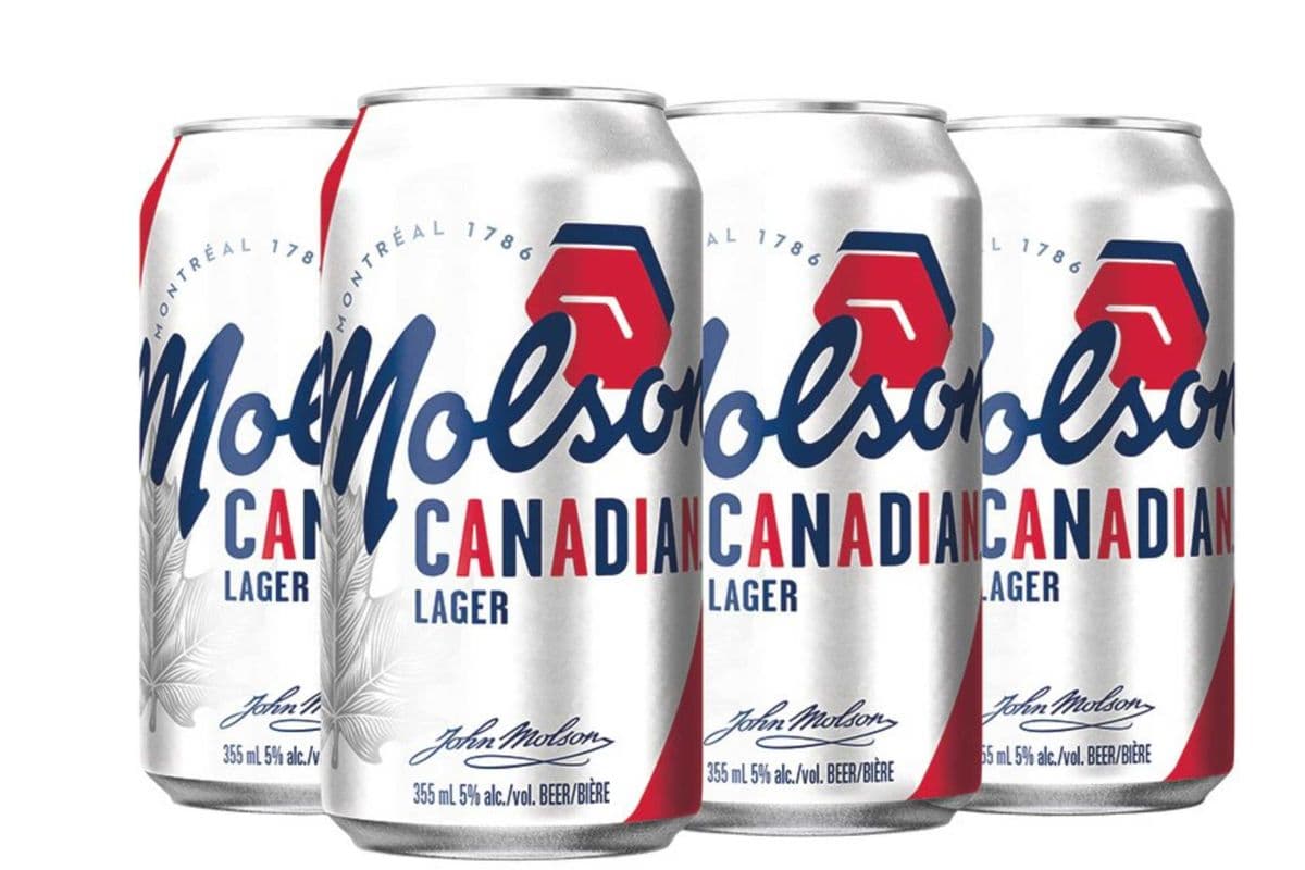 MOLSON CANADIAN BEER (6 x 6*473ML CANS)