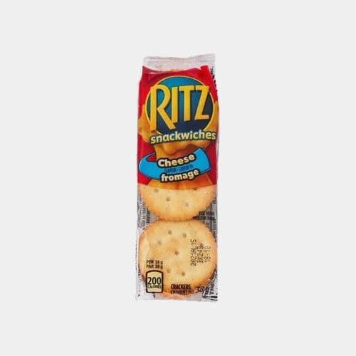 Ritz Crackers sandwich au fromage / Ritz Crackers Cheese Sandwich