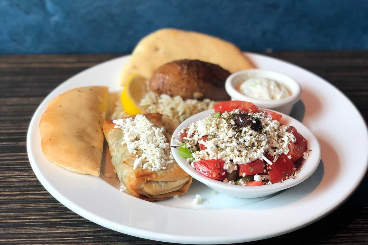 David's Spanakopita Meal