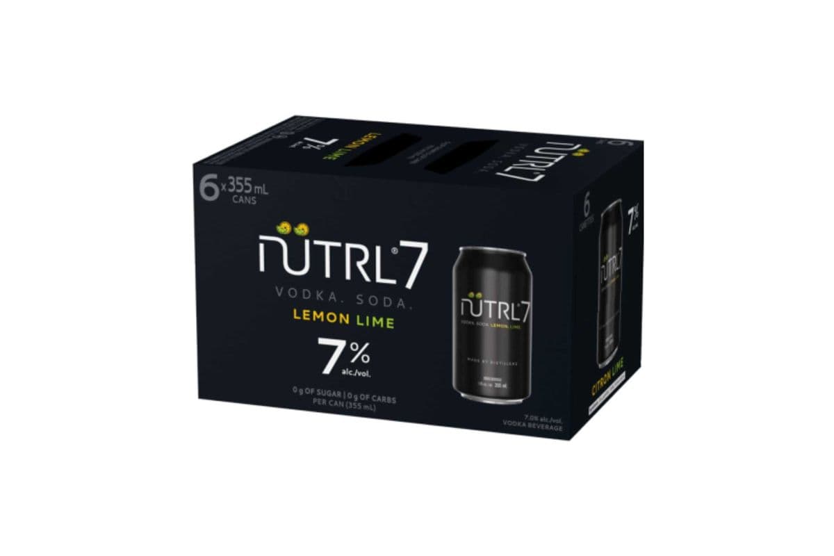 Nutrl 7% Lemon Lime (6 Cans) (1 x 6x355ML)
