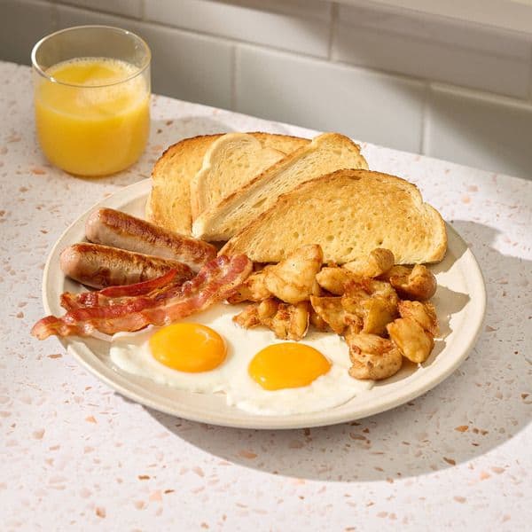 Nat's Hearty Breakfast - with Toast