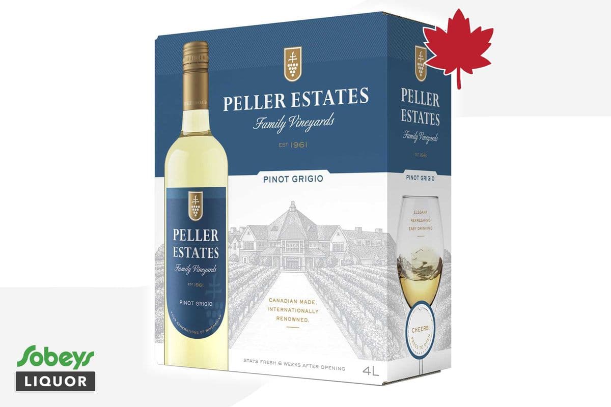 Peller Family Vineyards Pinot Grigio (1 x 4 L)