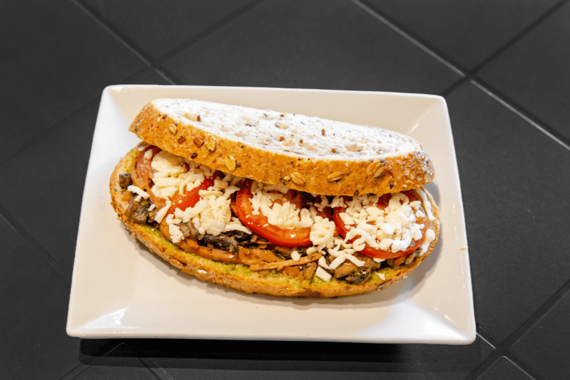 Mushroom Pesto Panini