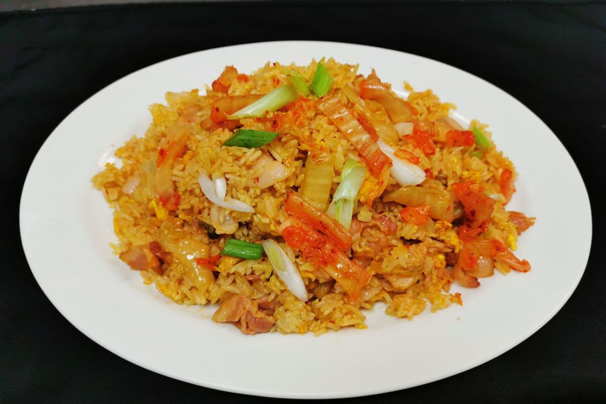 Bacon and Kimchi Fried Rice