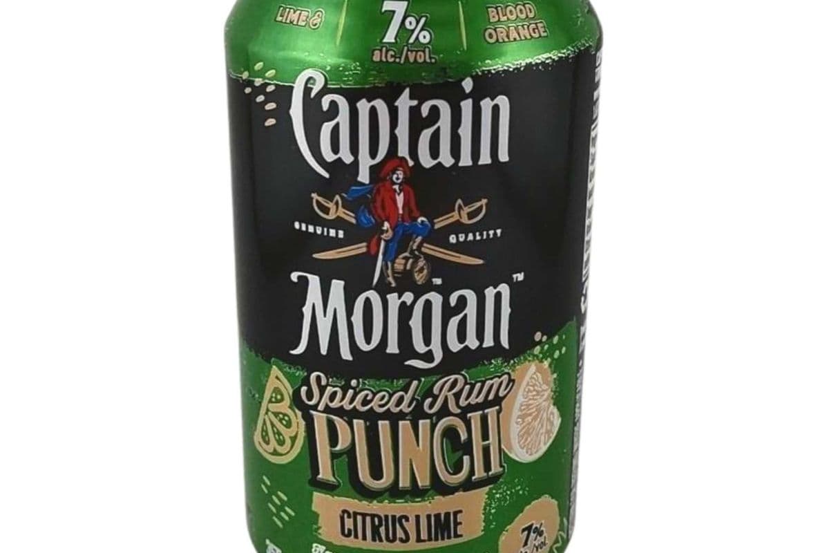 CAPTAIN MORGAN SPICED RUM PUNCH CITRUS (6 PACK) (6 x 355ML CAN)