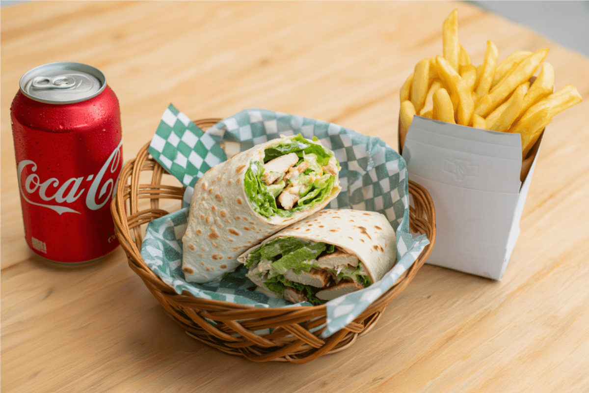 Caesar Wrap Combo