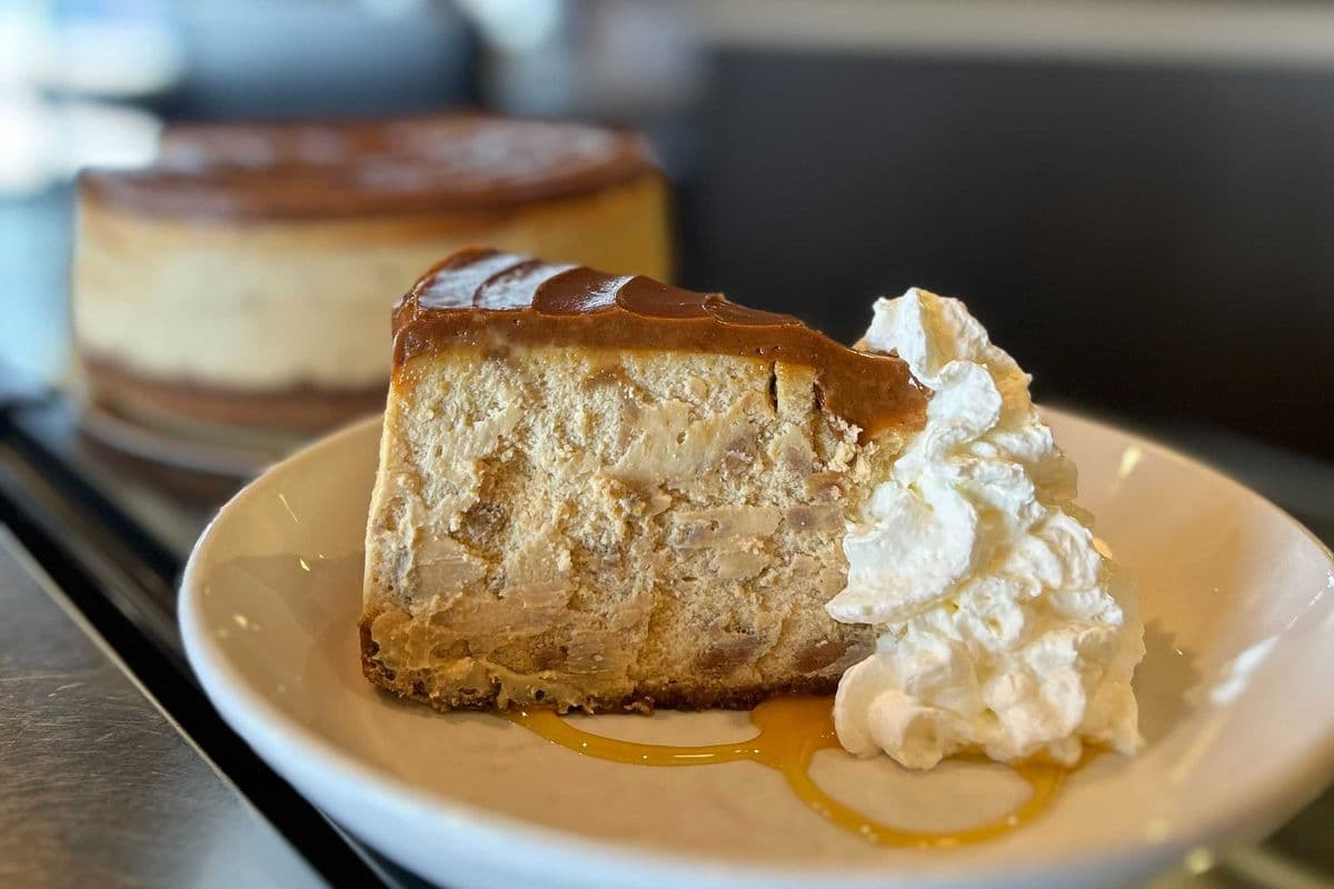 Whole 9” Biscoff Butter Cheesecake