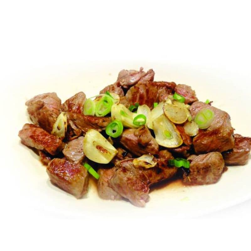 Dinner Set Garlic Beef Ribeye