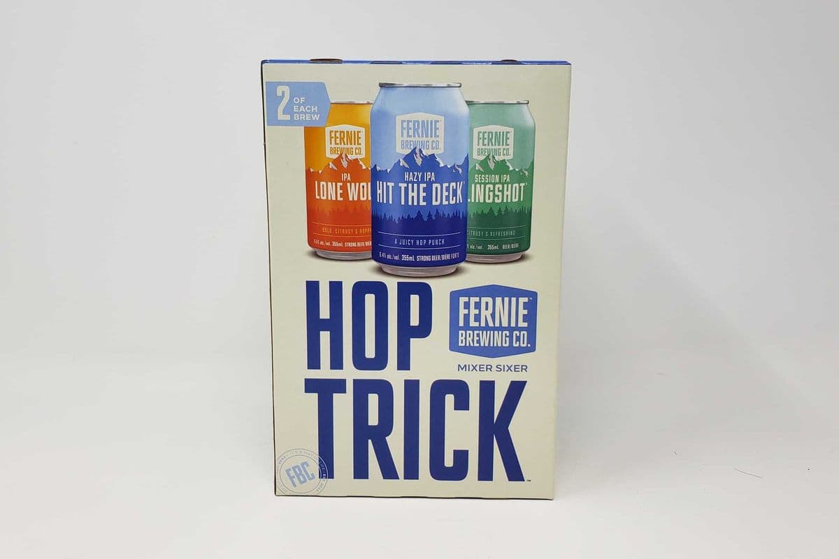 FERNIE BREWING- HOP TRICK MIXER (6 x 355ml)